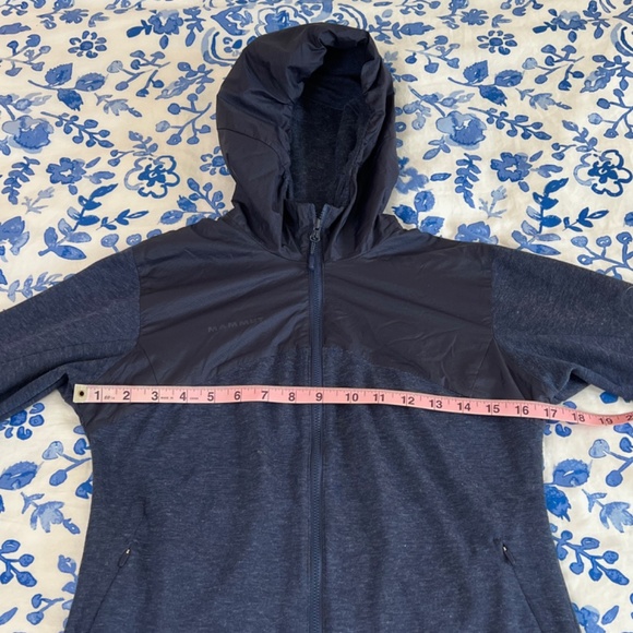 Mammut Navy Light-weight Zip Up Hoodie Jacket Size XS - Picture 14 of 15